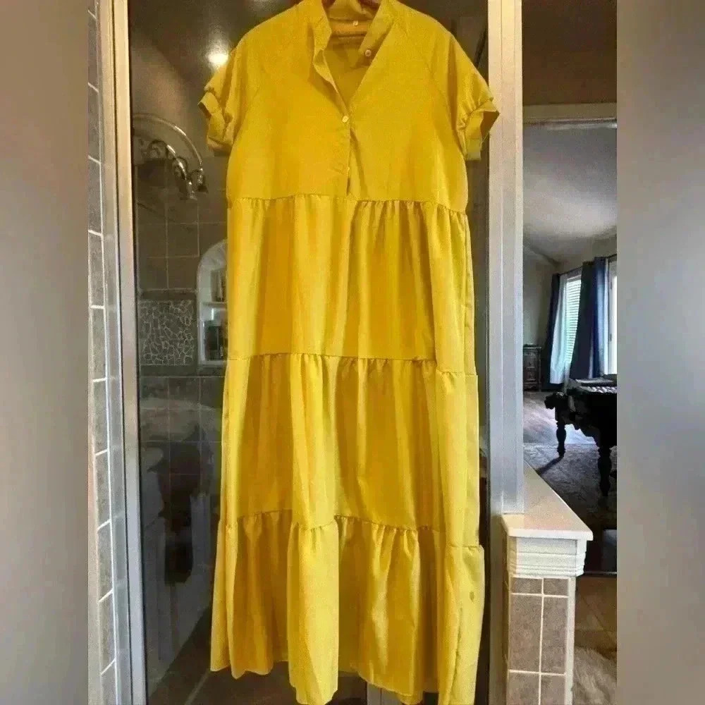 Keen Women's Yellow Maxi Dress